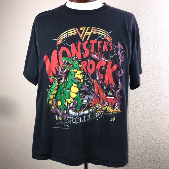 Van Halen Monsters Of Rock Concert 
